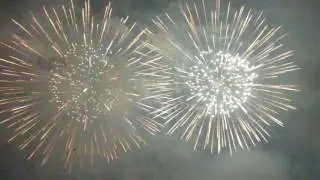 Vashon 4th of July Fireworks from the back of the barge 2016 EFI