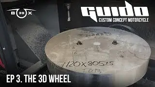 Концепт кастомайзинга будущего. Мотоцикл GUIDO. 03. 3D Колесо.