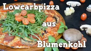 Lowcarbpizza | Blumenkohlpizza | Karnabahar Pizzası | einfach & lecker | basit & lezzetli | Pappsatt