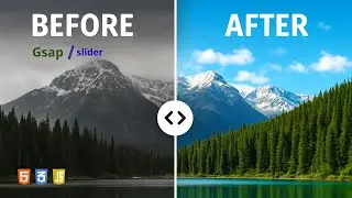 Slider Avant-Apr&egrave;s avec GSAP & Draggable &ndash; Tutoriel JavaScript (2025)