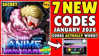*EXCLUSIVE* ALL WORKING CODES FOR ANIME VANGUARDS IN JANUARY 2026! ROBLOX ANIME VANGUARDS CODES
