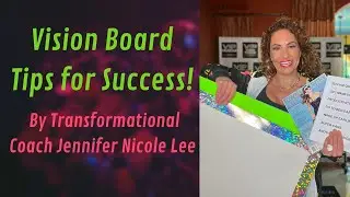 How to Successfully Create a Vision Board! Coach JNL 2023 Goal Setting & Vision Board Tips!