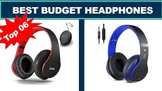 Best Budget Over-Ear Headphones 2022 || Top 06 Best Budget Over-Ear Headphones Wireless