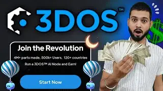 3DOS Airdrop - Run Extension Node Earn Rewards - 3DOS New Updates