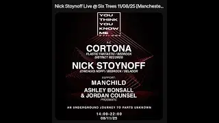 Nick Stoynoff Live @ Six Trees 110825 Manchester, UK