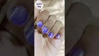 💜💜 #shorts #youtubeshorts #nailpolish #satisfying #oddlysatisfying #asmr #aesthetic #sarahsvlog