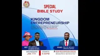 Kingdom Entrepreneurship | Apostle Eugene Davies |