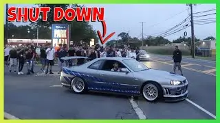 We SHUT DOWN the Entire Street... (LEGAL CAR MEET)