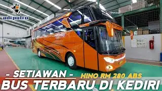 PO SETIAWAN MUNCUL DENGAN BUS LIVERY TERBARU ‼️ BUS SHD  HINO RM 280 DARI KAROSERI ADIPUTRO