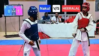 54kg Taekwondo Fight | 33rd State Senior Kyorugi Championship 2025 | Full Match Highlights #state