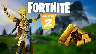 First Fortnite Gold Material Found!