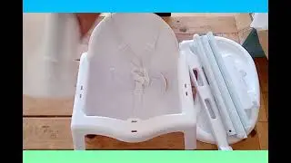 Mamia 2 in 1 Baby High Chair (Unboxing and assembling)
