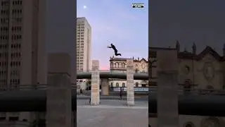 MY SCARIEST PARKOUR CHALLENGE #shorts #parkour #challenge