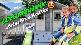 KERT VLOG 1. - JÁTSZÓHÁZ PROJEKT! :)