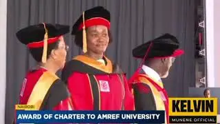 Dr. Tsitsi Masiyiwa installed as the Chancellor of AMREF university 