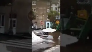 Град 60 см во Франции.