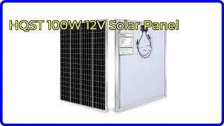 REVIEW: HQST 100W 12V Solar Panel. First Look.