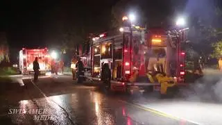 Bridgetown Firefighters Respond To A House Fire