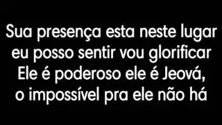 SUA PRESENÇA | Ivonaldo Albuquerque _PLAYBACK COM LETRA