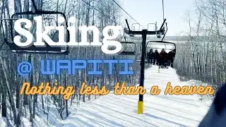 Exploring Wapiti valley skiing vlog | Best palce for skiing and snowboarding in Northern Canada