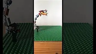 Lego stop-motion animation: Drix, dragon-mutated VS skeleton!#lego#ninjago#stopmotion