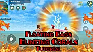 Floating Bag In The Ocean Tutorial:8 Coral Location:Farming Coral:Utopia Origin