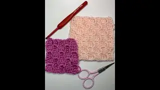 Corner to Corner Crochet Stitch, C2C, By Candyfloss Crochet Co.