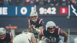 New England Patriots practice for upcoming AFC game in Denver