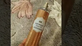 Bath and body works Coconut cream pie- fine fragrance mist review
