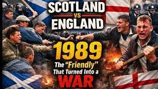 260 Arrests, 200 Injuries | Scotland vs England Football Hooligan Violence 1989