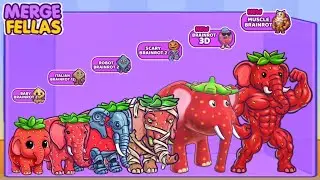 Merge Anomaly Merge Fellas Boss + Boss⁉️Muscle Brainrot,3D,Robot,Baby,Brainrot 12,Scary - New Update