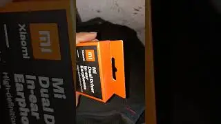 MI DUAL DRIVER EARPHONE UNBOXING