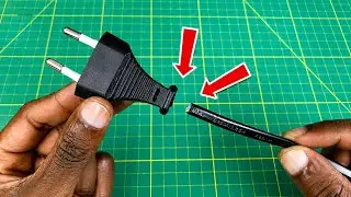Few Know This Way To Fix A Electrical Plug When It's Broken