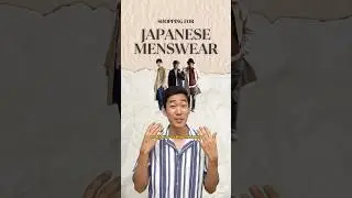Обязательно посетите магазины мужской одежды в Токио! 🇯🇵