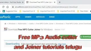 How join MP3 Audio files as one bdlTelugu tech-tutorials
