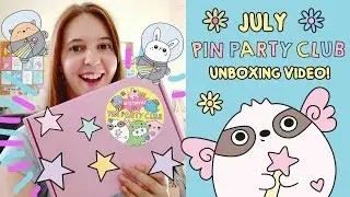 Pin Party Club Subscription Box - July unboxing!