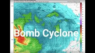 Bombogenesis and Bomb Cyclone Slam the US