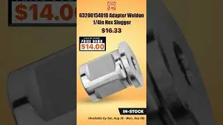 In Stock | Fein 63206154010 Adapter Weldon Hex Slugger | Authorized Distributor |KPaul&ndash;Veteran Owned