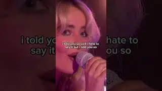 @sabrinacarpenter covers @ChappellRoan's 'Good Luck, Babe!' for @bbcradio1 #shorts