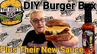 @TheBeefyBoysvideo DIY Burger Box and The New Hell Boy Chilli Sauce Review