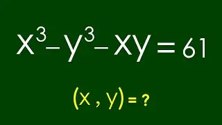 A Nice Algebra Problem | Math Olympiad a=? b=?