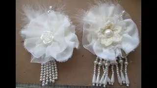 2 x Shabby Chic Flowers On the shop for sale - Tutorial - jennings644 - Teacher of All Crafts