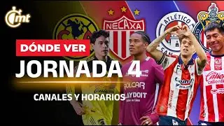📺  PARTIDOS HOY LIGA MX JORNADA 4: &iquest;D&oacute;nde ver? | Canales y Horarios Clausura 2026