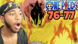 SANJI SPEAKS TO CROCODILE! One Piece Episode 76-77 REACTION