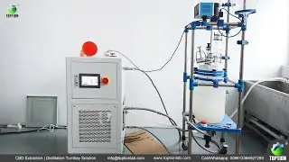 heating and cooling jacket glass reactor