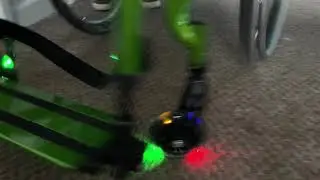Flashing Lights Wheelchair Caster Wheels from Invictus Active