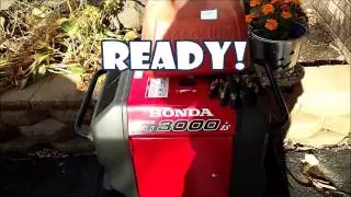 GET Your Backup Generators READY! :)