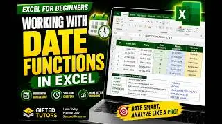 Date Functions in Excel | DATE, TODAY, NOW, YEAR, MONTH & DAY Explained
