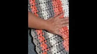 CORDED SHELLS RECTANGLE THROW BLANKET 💕💮💕💮💕 Una mas de Mis Creaciones Y Mas