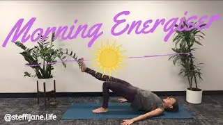 Morning Yoga | Short Energiser Sequence | with Sun Salutation